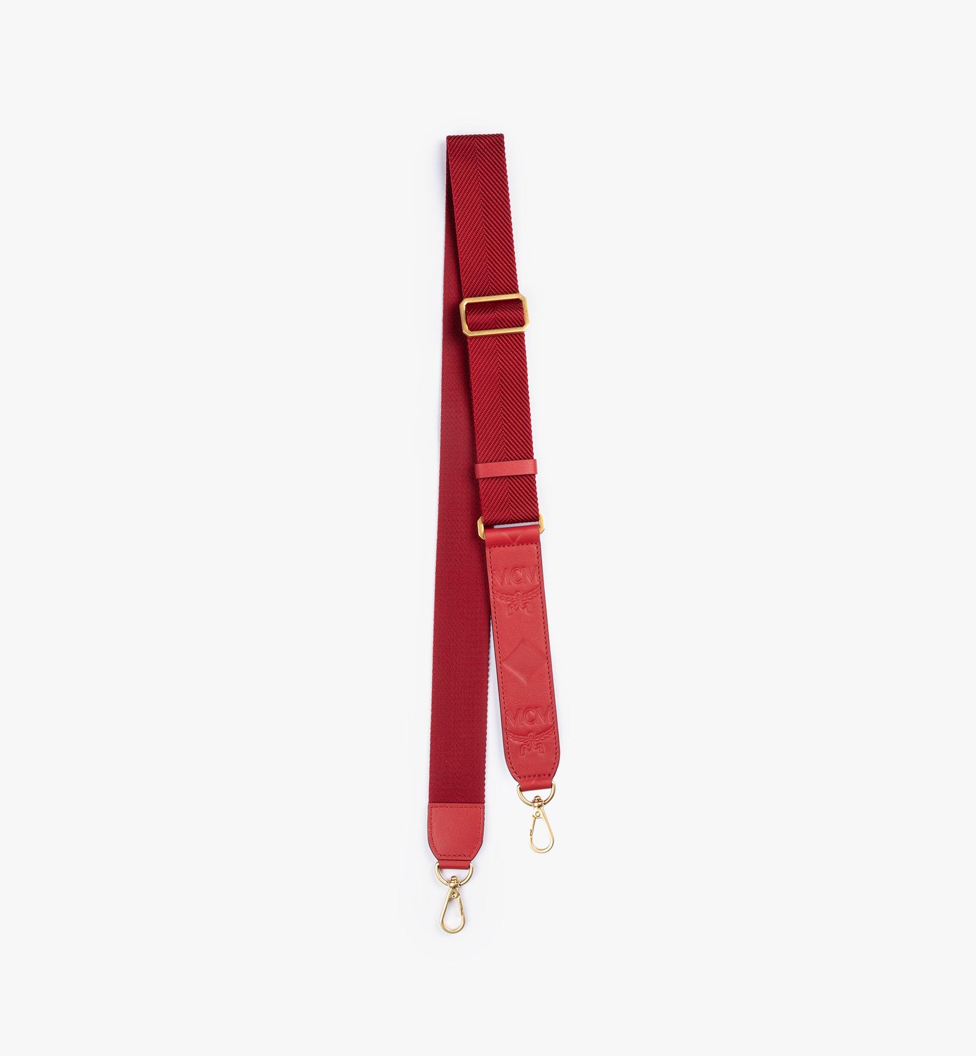 Aren Webbing Shoulder Strap in Monogram Leather 1